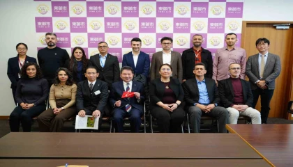 Kahramanmaraşın tescilli lezzeti Çağlayancerit cevizi Japonyada tanıtıldı