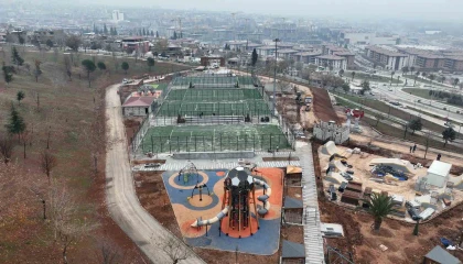Kahramanmaraşın yeni spor vadisi, sosyal merkez olarak planlandı