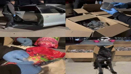 Kahramanmaraşta 170 bin adet uyuşturucu hap ele geçirildi