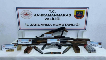 Kahramanmaraşta kalaşnikov ele geçirildi: 1 tutuklama