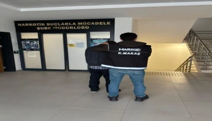 Kahramanmaraşta uyuşturucu taciri yakalanıp tutuklandı