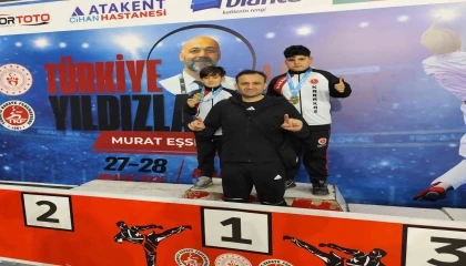 Karate Premier Liginde Ünal kardeşlerden çifte altın