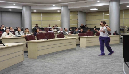 Kepez Belediyesinde personele solunum sağlığı eğitimi verildi