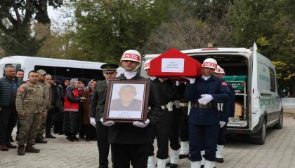 Kıbrıs Gazisi son yolculuğuna uğurlandı