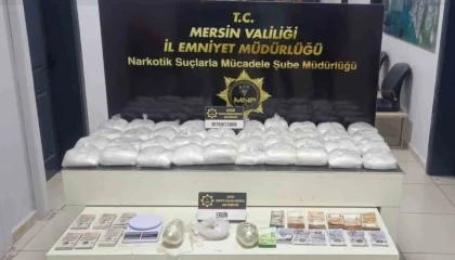 Kilolarca uyuşturucu ele geçirilen şüpheliden 4 milyon TLlik döviz çıktı