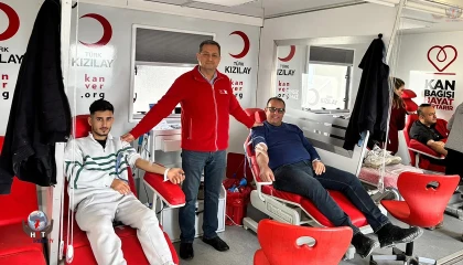 KİMYONOĞLU’NDAN KAN BAĞIŞÇILARINA TEŞEKKÜR