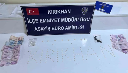 Kırıkhanda uyuşturucu madde satıcısı tutuklandı