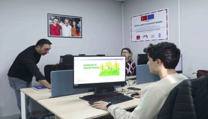 MERCEKte dijital tasarım ve Canva kursuna yoğun ilgi