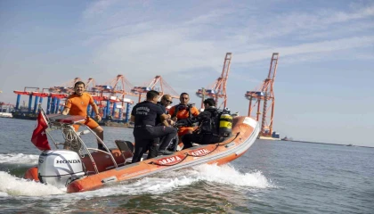 Mersinde arama kurtarma ekipleri 7/24 göreve hazır