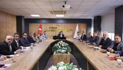 Mersinde eğitim gündemi masaya yatırıldı