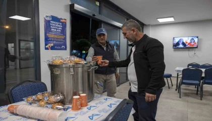 Mersinde emekçilere ücretsiz çorba