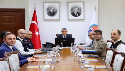 Mersinde Güvenlik ve Asayiş Değerlendirme Toplantısı yapıldı