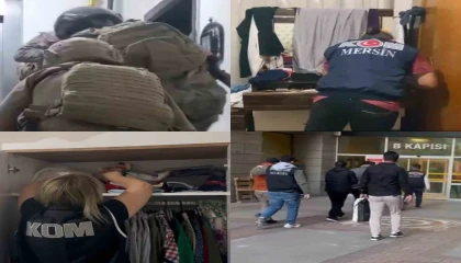 Mersinde haraç isteyen suç örgütüne operasyon: 8 tutuklama