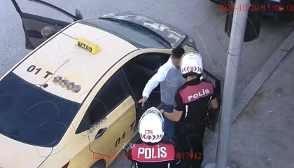 Osmaniyede 2 milyonluk dolandırıcılık şüphelisi takside yakalandı