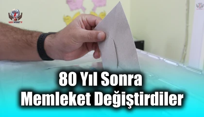Referandumla başlayan 2 yıllık sürecin ardından Uzunkavaklılar 80 yıl sonra memleket değiştirdi