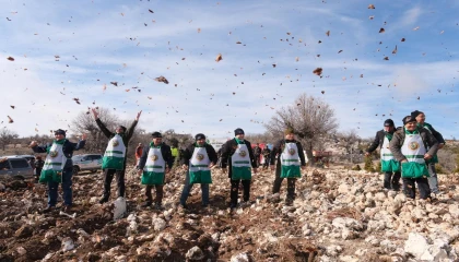 Şehidin adı sedir ormanında yaşatılıyor