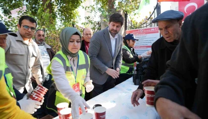 Tarsusta sıcak çorba ikramı başladı