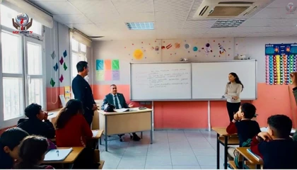 TECİMEN’DEN NARLICA’DA EĞİTİM ZİYARETİ