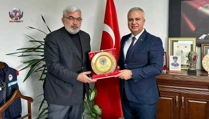 TÜRKMEN’E HATAY TARIMINA KATKI PLAKETİ