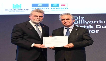 UNESCO Kahramanmaraşı edebiyat şehri seçti
