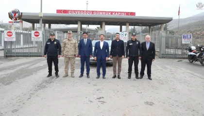 VALİ MASATLI CİLVEGÖZÜ’NDE DENETİMDE BULUNDU