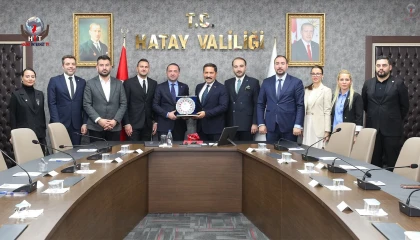 VALİ MASATLI TÜGİAD HEYETİNİ KABUL ETTİ