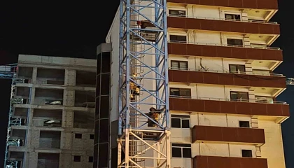 Vince çıkarak intihara kalkışan şahsı itfaiye vazgeçirdi