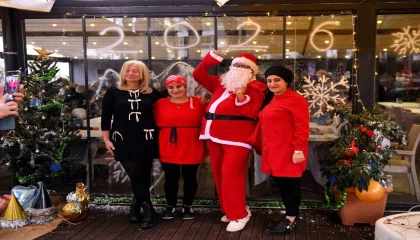 Yeni yıla Engelsiz Kafede merhaba dediler