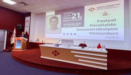 Yüz felcine yönelik güncel cerrahi yaklaşımlar Adanada değerlendirildi