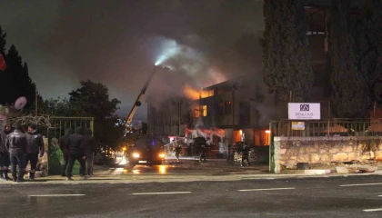 Adanada fabrika yangını