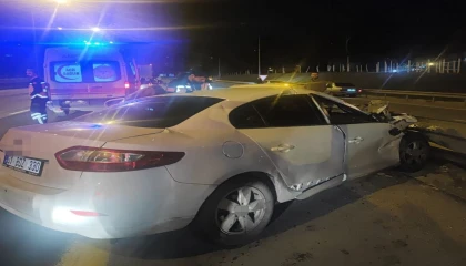 Adanada otoyolda trafik kazası : 1 ölü