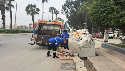Akdenizde çevre temizliği aralıksız sürüyor