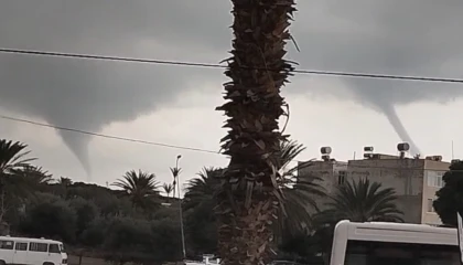 Akdenizde çifte hortum