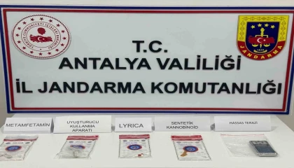 Alanyada uyuşturucu operasyonu