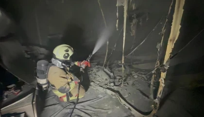 Antakyada ev yangını