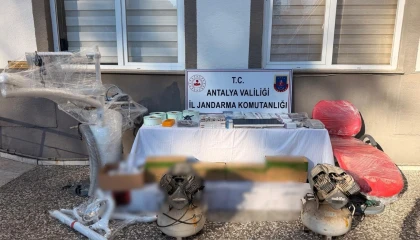 Antalyada diplomasız kaçak diş tedavisi yapan şüpheliye operasyon