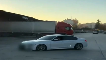 Antalyada drift yapan sürücüye sosyal medya paylaşımı sonrası ceza