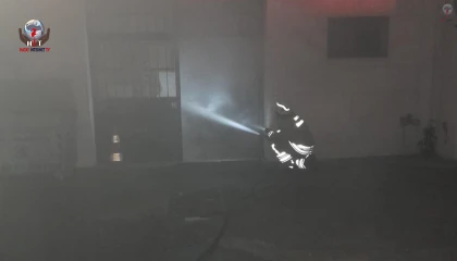 Belende okulda yaşanan yangın büyümeden söndürüldü