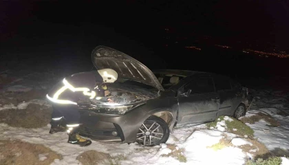 Belende trafik kazası: 2 yaralı