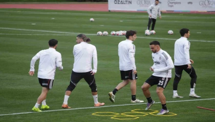 Beşiktaş, Antalyadaki kampında hazırlıklarını sürdürüyor