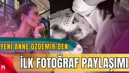 Bestemsu Özdemir’den oğlu Sarp Marco ile yeni kare geldi