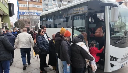 Bu hafta sonu da Davraza ulaşım ücretsiz