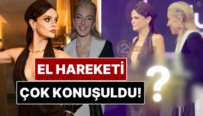 Burcu Esmersoy'un Sinem Ünsal'a yaptığı hareket gündem oldu