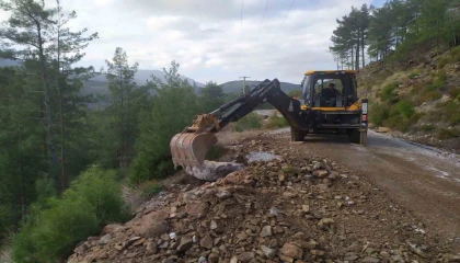 Büyükşehirden yağışın ardından olumsuzluklara müdahale