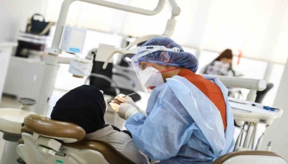 Büyükşehirin Ağız ve Diş Sağlığı Polikliniğinde 2025te 7 bin vatandaşa hizmet verildi