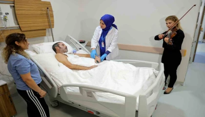 Hasta yakınlarına dualı manevi destek