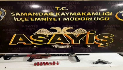 Hatayda Asayiş Operasyonu: Ruhsatsız Silah Ele Geçirildi