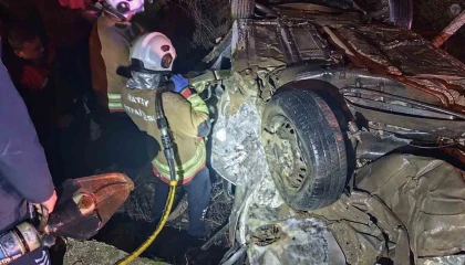 Hatayda trafik kazası: 1 ölü, 3 yaralı