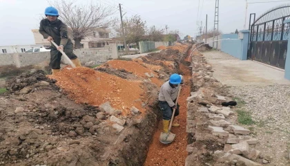 HATSU, Kazkeli Mahallesinde 30 yıllık içme suyu hattını yeniledi