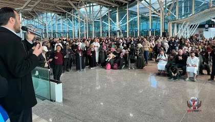 HİCAZ YOLCULARI DUALARLA UĞURLANDI